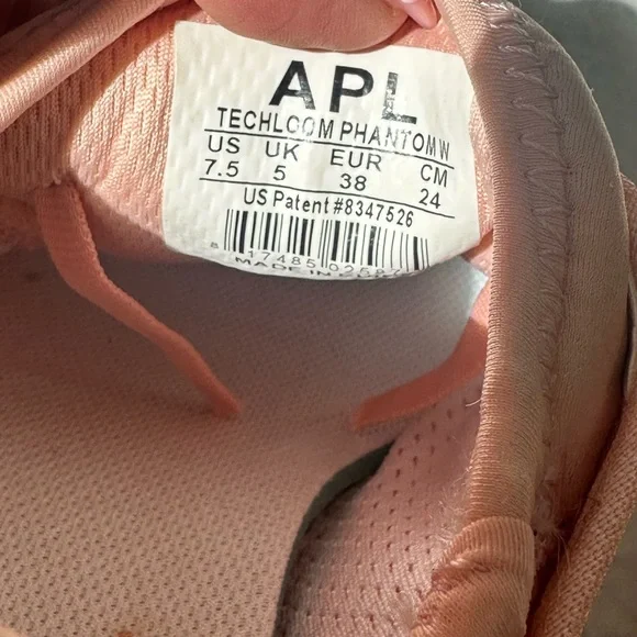 APL TechLoom Phantom Sneakers – Neon Coral (Size 7.5) *Limited Edition Color!* - Picture 5 of 9